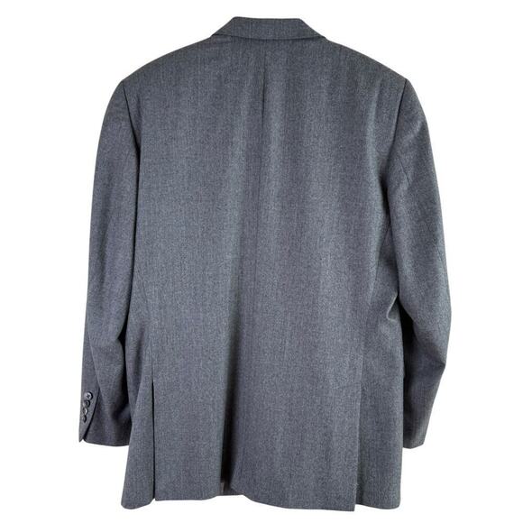 Jack Victor Italian Wool Linden Cut Blazer 3-Button Sport Coat Suit Jacket, 40R - Picture 8 of 13